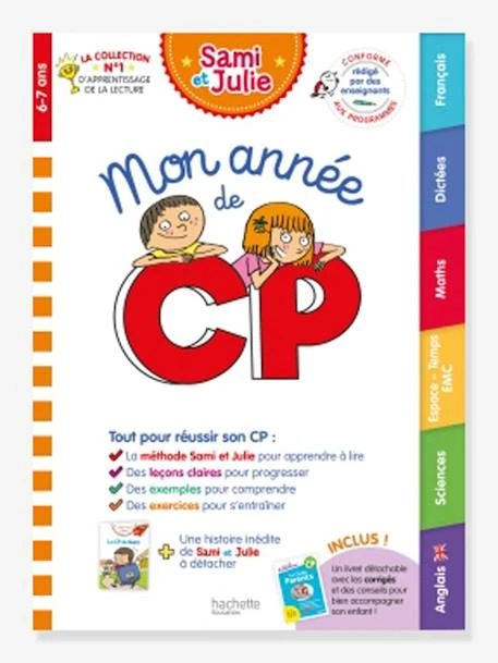 Livre éducatif Sami Et Julie - Mon Année De CP Avec Sami Et Julie (toutes Les Matières) - HACHETTE ÉDUCATION Blanc - Hachette 3 Livre éducatif Sami Et Julie - Mon Année De CP Avec Sami Et Julie (toutes Les Matières) - HACHETTE ÉDUCATION Blanc - Hachette