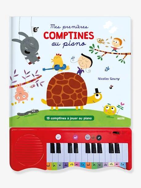 Livre Jouet Musical Mes Premières Comptines Au Piano AUZOU Blanc - Auzou 3 Livre Jouet Musical Mes Premières Comptines Au Piano AUZOU Blanc - Auzou
