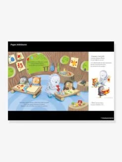 Livre - Mon Premier Jour D'école - GAUTIER LANGUEREAU Blanc - Hachette -Magasin De Périphériques Pour Enfants livre mon premier jour decole gautier languereau 5