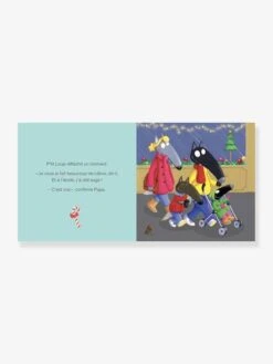 Livre P'tit Loup Attend Le Père Noël - AUZOU Blanc - Auzou -Magasin De Périphériques Pour Enfants livre ptit loup attend le pere noel auzou 1