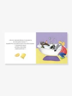 Livre P'tit Loup Se Lave Tout Seul AUZOU Bleu - Auzou -Magasin De Périphériques Pour Enfants livre ptit loup se lave tout seul auzou 3