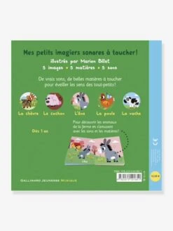 Livre Sonore Et Tactile La Ferme GALLIMARD JEUNESSE Bleu - Gallimard 5 Livre Sonore Et Tactile La Ferme GALLIMARD JEUNESSE Bleu - Gallimard -Magasin De Périphériques Pour Enfants livre sonore et tactile la ferme gallimard jeunesse 1