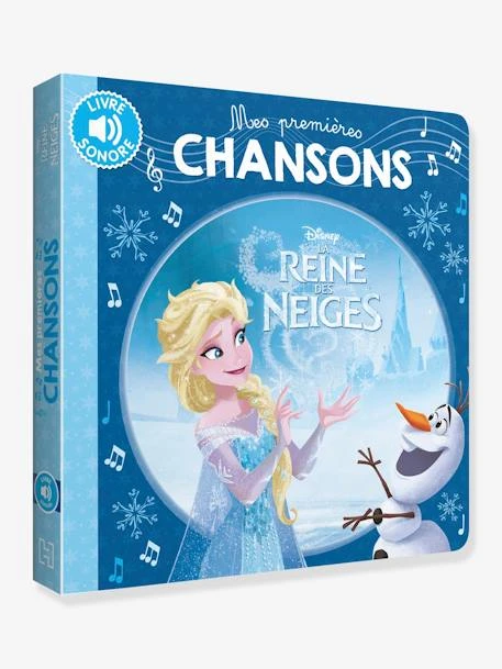 Livre Sonore - Mes Premières Chansons Disney® - La Reine Des Neiges HACHETTE JEUNESSE Bleu - Disney 3 Livre Sonore - Mes Premières Chansons Disney® - La Reine Des Neiges HACHETTE JEUNESSE Bleu - Disney