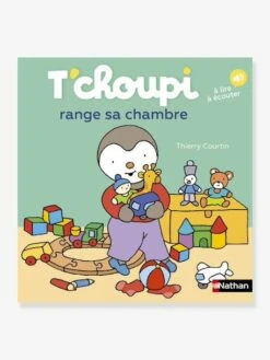 Livre T'choupi Range Sa Chambre - NATHAN Vert - Nathan