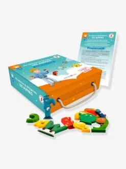 Ma Collection De 28 Figurines Les Alphas - RÉCRÉALIRE Bleu Et Orange - Recrealire -Magasin De Périphériques Pour Enfants ma collection de 28 figurines les alphas recrealire 2