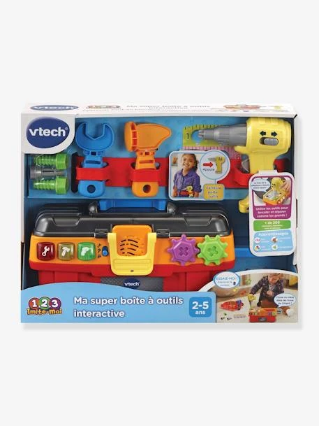 Ma Super BoÎte à Outils Interactive - VTECH Multicolore - Toutes Les Marques 4 Ma Super BoÎte à Outils Interactive - VTECH Multicolore - Toutes Les Marques – Image 2