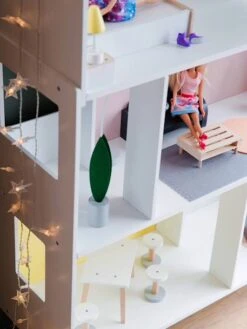 Maison De Poupée Mannequin En Bois FSC® Multicolore - Vertbaudet -Magasin De Périphériques Pour Enfants maison de poupee mannequin en bois fsc 3