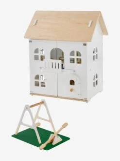 Maison Romantique Des Amis Des Petits + Mobilier En Bois FSC® Blanc - Vertbaudet -Magasin De Périphériques Pour Enfants maison romantique des amis des petits mobilier en bois fsc 2