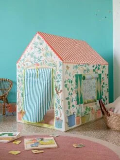 Maison Tinou - Tente De Jeu - DJECO Blanc - Djeco -Magasin De Périphériques Pour Enfants maison tinou tente de jeu djeco 3