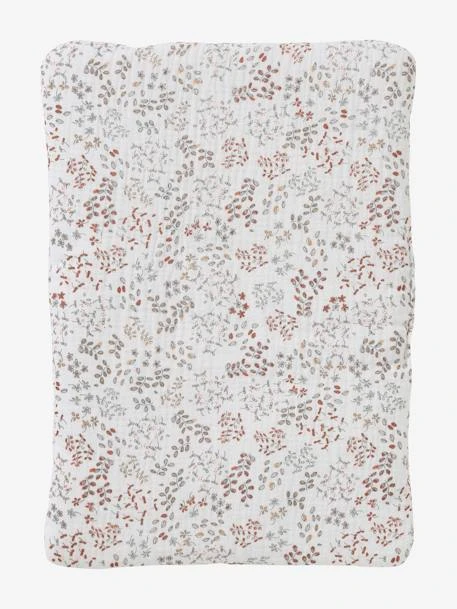 Matelas à Langer Poupon En Gaze De Coton Flora Multicolore - Vertbaudet 6 Matelas à Langer Poupon En Gaze De Coton Flora Multicolore - Vertbaudet – Image 4
