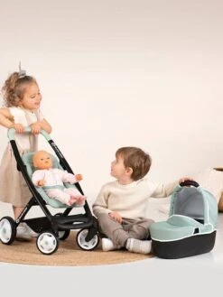Maxi Cosi Poussette Landau 3 En 1 - SMOBY Vert - Smoby 10 Maxi Cosi Poussette Landau 3 En 1 - SMOBY Vert - Smoby -Magasin De Périphériques Pour Enfants maxi cosi poussette landau 3 en 1 smoby 2