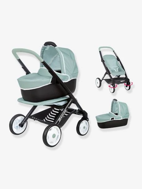 Maxi Cosi Poussette Landau 3 En 1 - SMOBY Vert - Smoby 7 Maxi Cosi Poussette Landau 3 En 1 - SMOBY Vert - Smoby – Image 5