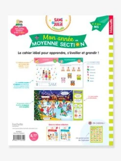 Mon Année De Moyenne Section Avec Sami Et Julie 4-5 Ans - HACHETTE ÉDUCATION Blanc - Hachette 9 Mon Année De Moyenne Section Avec Sami Et Julie 4-5 Ans - HACHETTE ÉDUCATION Blanc - Hachette -Magasin De Périphériques Pour Enfants mon annee de moyenne section avec sami et julie 4 5 ans hachette education 1