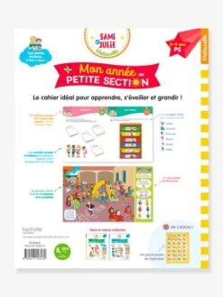 Mon Année De Petite Section Avec Sami Et Julie 3-4 Ans - HACHETTE ÉDUCATION Blanc - Hachette -Magasin De Périphériques Pour Enfants mon annee de petite section avec sami et julie 3 4 ans hachette education 1