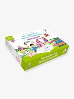 Mon Coffret Des Alphas Transformés - RÉCRÉALIRE Blanc Et Vert - Recrealire -Magasin De Périphériques Pour Enfants mon coffret des alphas transformes recrealire 2