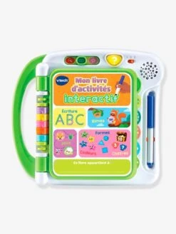 Mon Livre D'Activités - J'écris, Je Joue, J'apprends - VTECH Multicolore - Toutes Les Marques -Magasin De Périphériques Pour Enfants mon livre dactivites jecris je joue japprends vtech 1