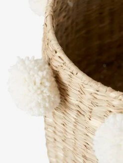 Panier à Roulettes Herbier Blanc - Vertbaudet -Magasin De Périphériques Pour Enfants panier a roulettes herbier 3