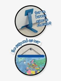 Planisphère Aimanté - BUKI Bleu - Buki -Magasin De Périphériques Pour Enfants planisphere aimante buki 5