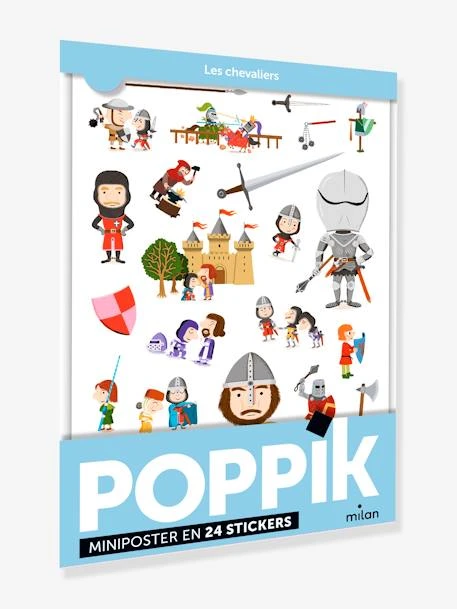 Poppik Les Chevaliers MILAN Blanc - Hachette 3 Poppik Les Chevaliers MILAN Blanc - Hachette