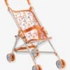 Poussette - DJECO Orange - Djeco 2 Poussette - DJECO Orange - Djeco -Magasin De Périphériques Pour Enfants poussette djeco