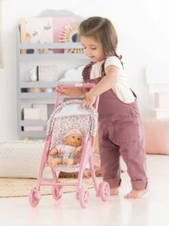 Poussette Fleurie - Mon Premier Poupon - COROLLE Rose Bonbon - Corolle -Magasin De Périphériques Pour Enfants poussette fleurie mon premier poupon corolle 3