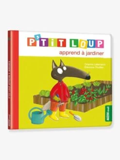P’TIT LOUP Apprend à Jardiner AUZOU Jaune - Auzou