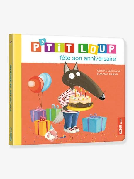 P’TIT LOUP Fête Son Anniversaire AUZOU Orange - Auzou 4 P’TIT LOUP Fête Son Anniversaire AUZOU Orange - Auzou – Image 2