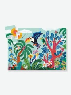 Puzzle 24 Pièces Coco Le Toucan DJECO Bleu - Djeco -Magasin De Périphériques Pour Enfants puzzle 24 pieces coco le toucan djeco 1