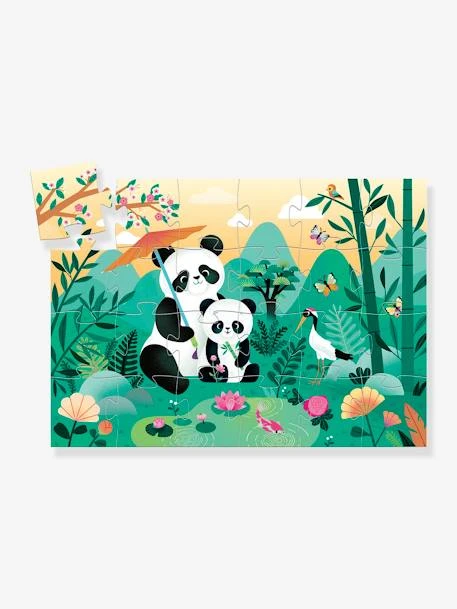 Puzzle 24 Pièces Léo Panda DJECO Blanc - Djeco 4 Puzzle 24 Pièces Léo Panda DJECO Blanc - Djeco – Image 2