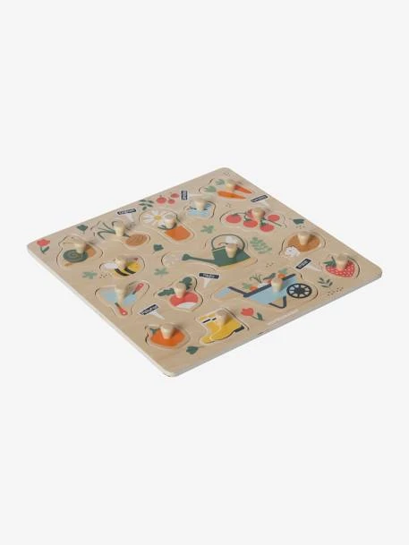 Puzzle Boutons Jardin En Bois FSC® Multicolore - Vertbaudet 3 Puzzle Boutons Jardin En Bois FSC® Multicolore - Vertbaudet