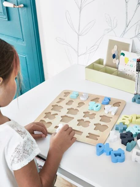 Puzzle Des Chiffres En Bois FSC® Multicolore - Vertbaudet 4 Puzzle Des Chiffres En Bois FSC® Multicolore - Vertbaudet – Image 2