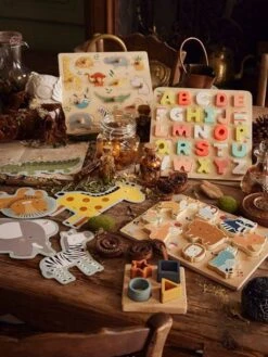 Puzzle Des Formes En Bois Et Silcone Multicolor - Vertbaudet -Magasin De Périphériques Pour Enfants puzzle des formes en bois et silcone 1