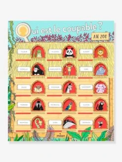 Qui Est Le Coupable Au Zoo ? MILAN Blanc - Hachette