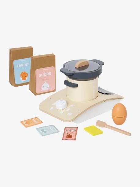 Robot De Cuisine En Bois FSC® Noir - Vertbaudet 4 Robot De Cuisine En Bois FSC® Noir - Vertbaudet – Image 2