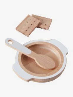Set Accessoires Repas Poupon En Bois FSC® Blanc - Vertbaudet -Magasin De Périphériques Pour Enfants set accessoires repas poupon en bois fsc 2