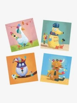 Stickers Créer Des Animaux DJECO Multicolore - Djeco 9 Stickers Créer Des Animaux DJECO Multicolore - Djeco -Magasin De Périphériques Pour Enfants stickers creer des animaux djeco 3