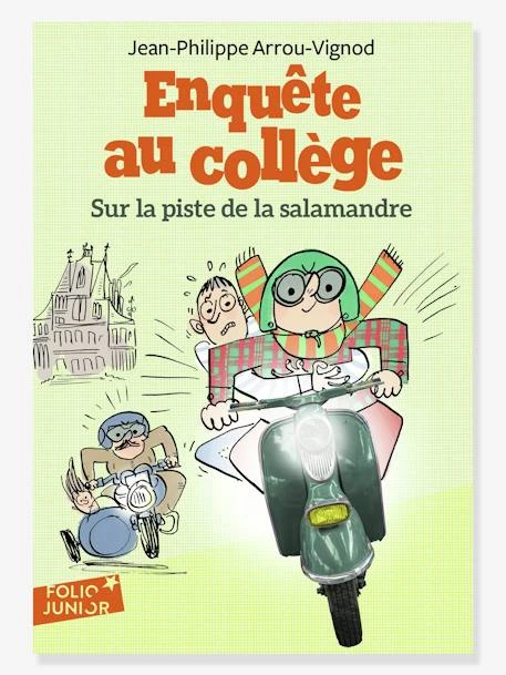 Sur La Piste De La Salamandre - Enquête Au Collège - T4 - GALLIMARD JEUNESSE Jaune - Gallimard 3 Sur La Piste De La Salamandre - Enquête Au Collège - T4 - GALLIMARD JEUNESSE Jaune - Gallimard