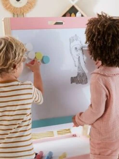 Tableau 4 En 1 En Bois FSC® Vert - Vertbaudet -Magasin De Périphériques Pour Enfants tableau 4 en 1 en bois fsc 1