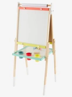 Tableau Pliable Et Réglable En Hauteur 3 En 1 En Bois FSC® Multicolore - Vertbaudet -Magasin De Périphériques Pour Enfants tableau pliable et reglable en hauteur 3 en 1 en bois fsc 4