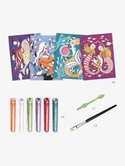 Tableaux à Pailleter - La Lumière Des Sirènes DJECO Multicolore - Djeco 9 Tableaux à Pailleter - La Lumière Des Sirènes DJECO Multicolore - Djeco -Magasin De Périphériques Pour Enfants tableaux a pailleter la lumiere des sirenes djeco 2