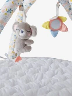 Tapis D'éveil Pour Poupon En Gaze De Coton Rose - Vertbaudet -Magasin De Périphériques Pour Enfants tapis deveil pour poupon en gaze de coton 3