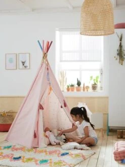 Tipi Réversible Petite Sioux Rose - Vertbaudet -Magasin De Périphériques Pour Enfants tipi reversible petite sioux 2