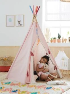 Tipi Réversible Petite Sioux Rose - Vertbaudet -Magasin De Périphériques Pour Enfants tipi reversible petite sioux 4