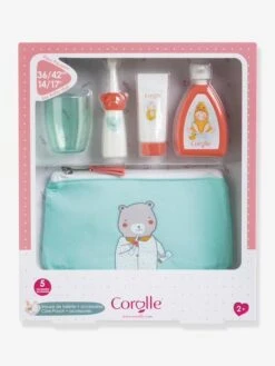 Trousse De Toilette Et Accessoires Pour Poupée - COROLLE Rose Bonbon - Corolle -Magasin De Périphériques Pour Enfants trousse de toilette et accessoires pour poupee corolle 2