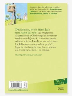 Un Petit Pois Pour Six - Histoires Des Jean-Quelque-Chose - T7 - GALLIMARD JEUNESSE Bleu - Gallimard -Magasin De Périphériques Pour Enfants un petit pois pour six histoires des jean quelque chose t7 gallimard jeunesse 1